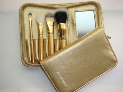 LUXO Pincéis Dourados Réplica Mac