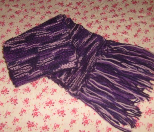 Cachecol Angie Violeta